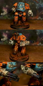 II. Legion contemptor dreadnought by Saya