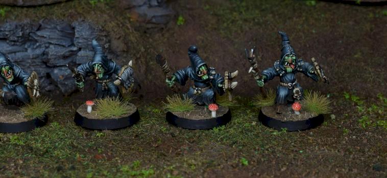 Goblin spearmen from Warhansa by stalkerminsky
