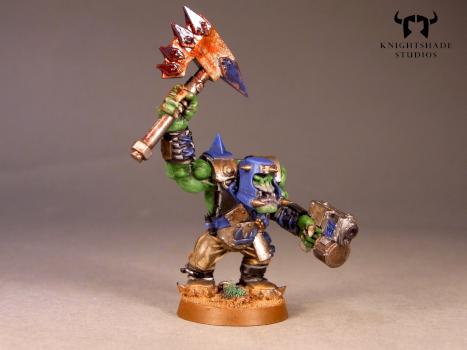 Deathskullz Ork Nob by Knightshade-Studios