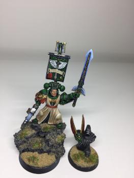 Dark Angels Chapter Master Azrael by Moss