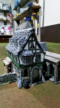 3d Printed Tavern by runicmadhamster