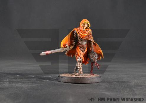 Kingdom Death Twilight Knight Pin Up by hmpaintworkshop