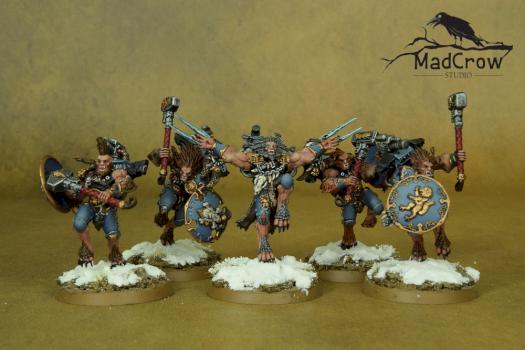 Space Wolves Wulfen Squad by Mad Crow Studio