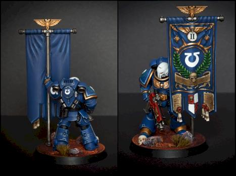 Primaris Space Marines (Ultramarine) Ancient by Intercore