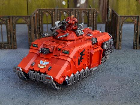 Blood Angel Primaris Repulsor by P4Painting