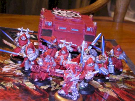 Adeptus mechanicus skitarii (old conversions) by gendoikari87