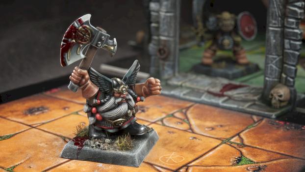 Warhammer 95' Dwarf by Mr_K