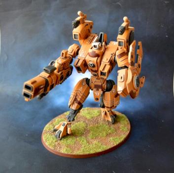 ARMADURA DE COMBATE XV104 CATACLISMO IMPERIO TAU by juanlurockerman