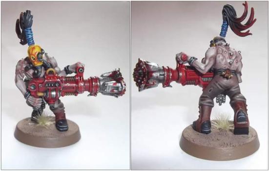 Cultist with drill by Haemogoblin
