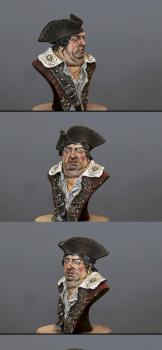 Pirate's bust. Mintdragon2017 finalist. by Ochakovo_paints