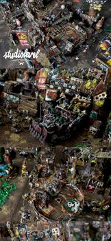 EPIC ORKS WAAAGH FORT TERRAIN + WATCHTOWER by studiolevel