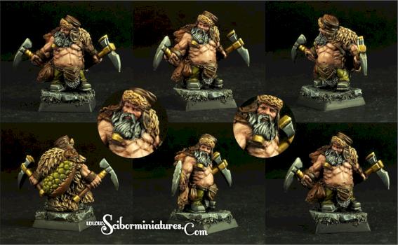Dwarf Miner by Scibor