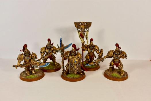 ADEPTUS CUSTODES CUASTODIAN GUARD 40K by juanlurockerman
