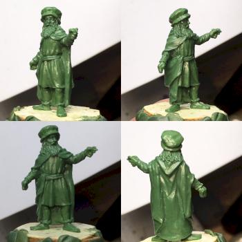 28mm Leonardo Miniature. by philhynes