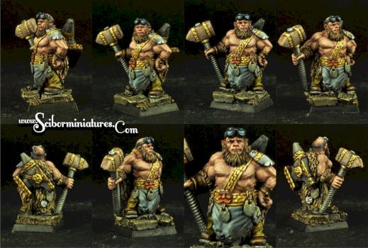 Dwarf Blacksmith by Scibor