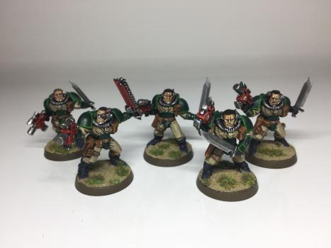 Dark Angels Scouts by Moss