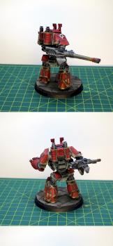 Thousand Sons Pre-Heresy Contemptor Dreadnought by Horlunov