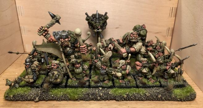 Halfling Empire regiment by zorba