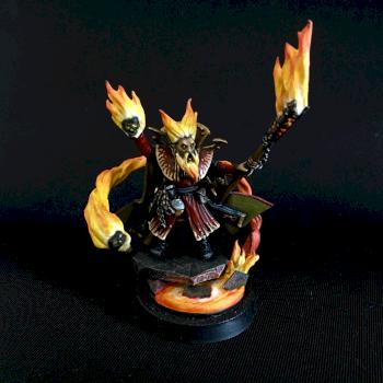 Bright Wizard Conversion (or Frostgrave elementalist) by srba