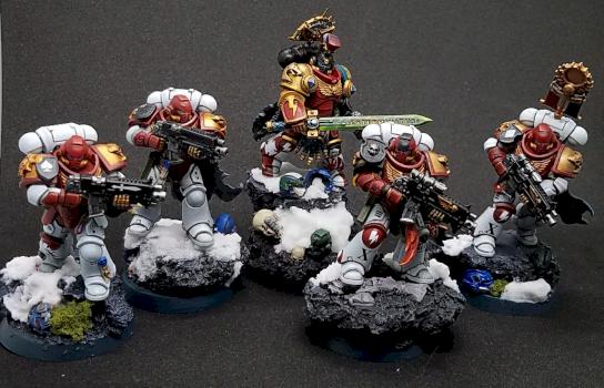 Dragon Knights Intercessor Squad by Baerrios