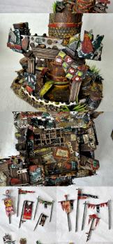 EPIC ORKS WAAAGH FORT TERRAIN + WATCHTOWER by studiolevel