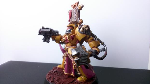 Imperial Fists Librarian Zenith Draco by Oliver