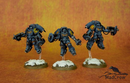 Space Wolves Inceptor Squad by Mad Crow Studio