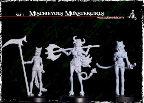 Monster Girls by Scylla Models
