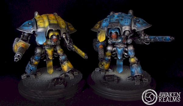 Twin Celestial Lions Imperial Knights by Awaken Realms
