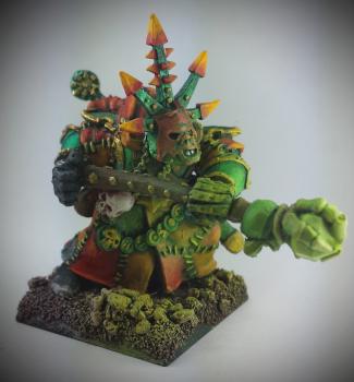 Chaos sorcerer Leatherface by thebrizzlab