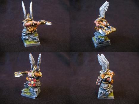 Dwarf king Alrik by Simbeus