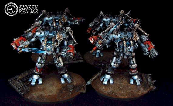 Grey Knights Nemesis Dreadknights by Awaken Realms