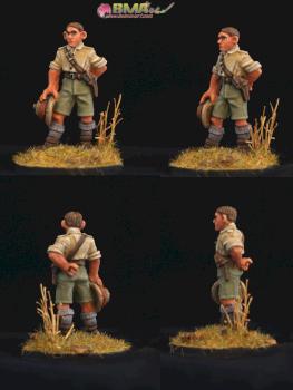 Armed Male Adventurer w Salacot by belminiart
