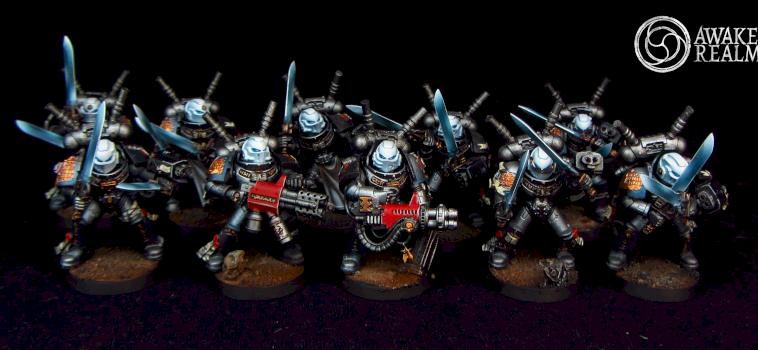 Grey Knights Purifier squad by Awaken Realms