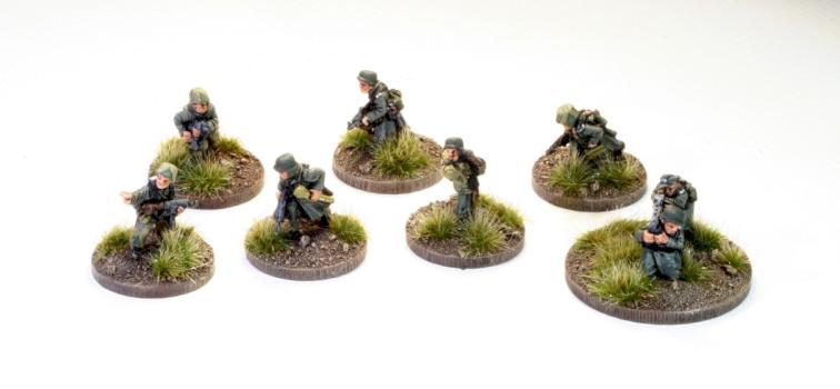 15mm Volksgrenadier Squad for Battlegroup by dflament