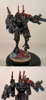 Tau XV8 Battlesuit Commander by frankencowx