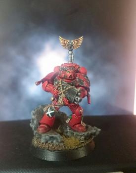 Blood Angels Tactical Marine by justinscouse
