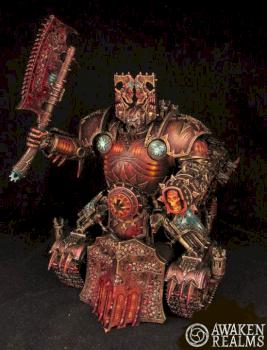 Chaos Space Marines Khorne Lord of Skulls by Awaken Realms
