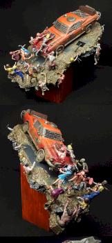 Zombie Diorama by Herr Oberst