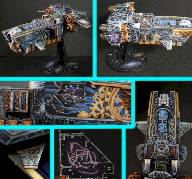 space wolves Stormfang Gunship by ozmsken