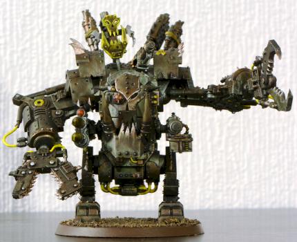 Ork Deff dread by warpainter40k