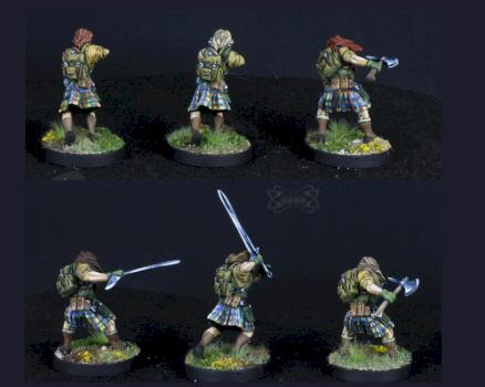 Infinity Ariadna 45th Highlanders--Clan Buchanan by MProfit7