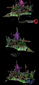 Dark Eldar Raider by SavageDPainting