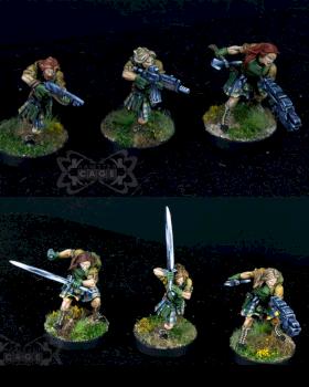Infinity Ariadna 45th Highlanders--Clan Buchanan by MProfit7