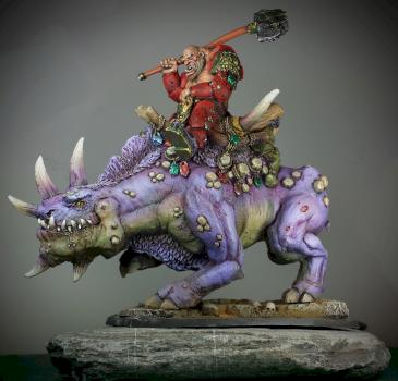 Ogre War Rhino Rider by thebrizzlab
