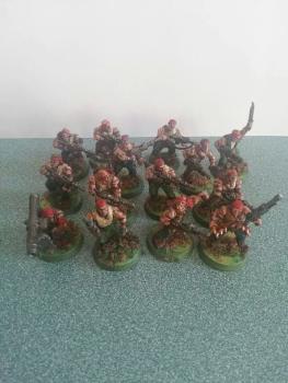 Catachan jungle fighters Imperial gaurd by feekejames