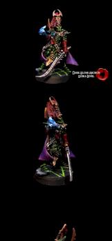 Dark Eldar Archon by SavageDPainting