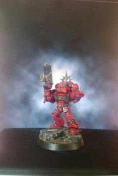 Blood Angels Tactical Marine by justinscouse