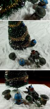 Decorating Christmas Tree by Dark Severance