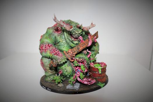 Great unclean one of nurgle by longjon